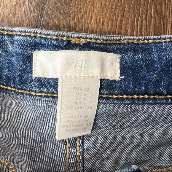 🆕 H&M denim shirts SZ 6 - Picture 2 of 4